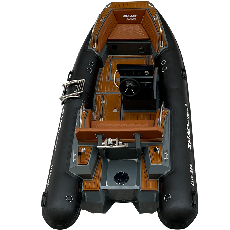 13ft LUX Rib Boat390 High Spee - огляд і ціна Fishing Boat Aluminum