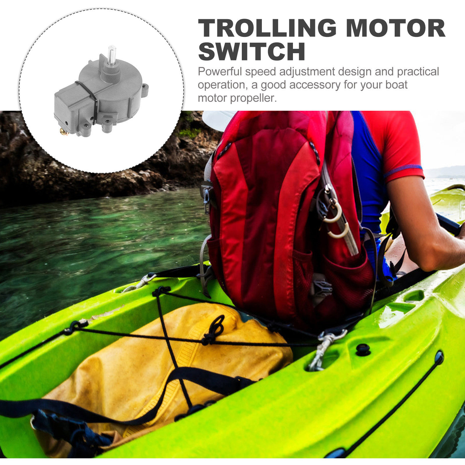 Boat Trolling Motor Switch Rel - огляд і ціна Fishing Boat Trolling Motor