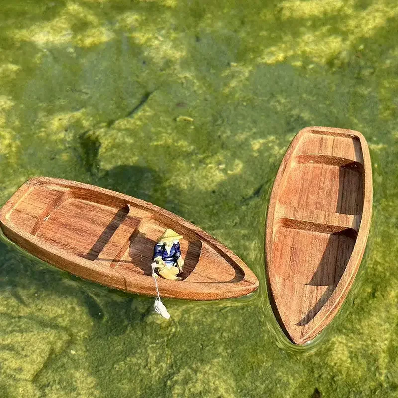 Handmade Wooden Boat Mini Floa - огляд і ціна Fishing Boat Oar