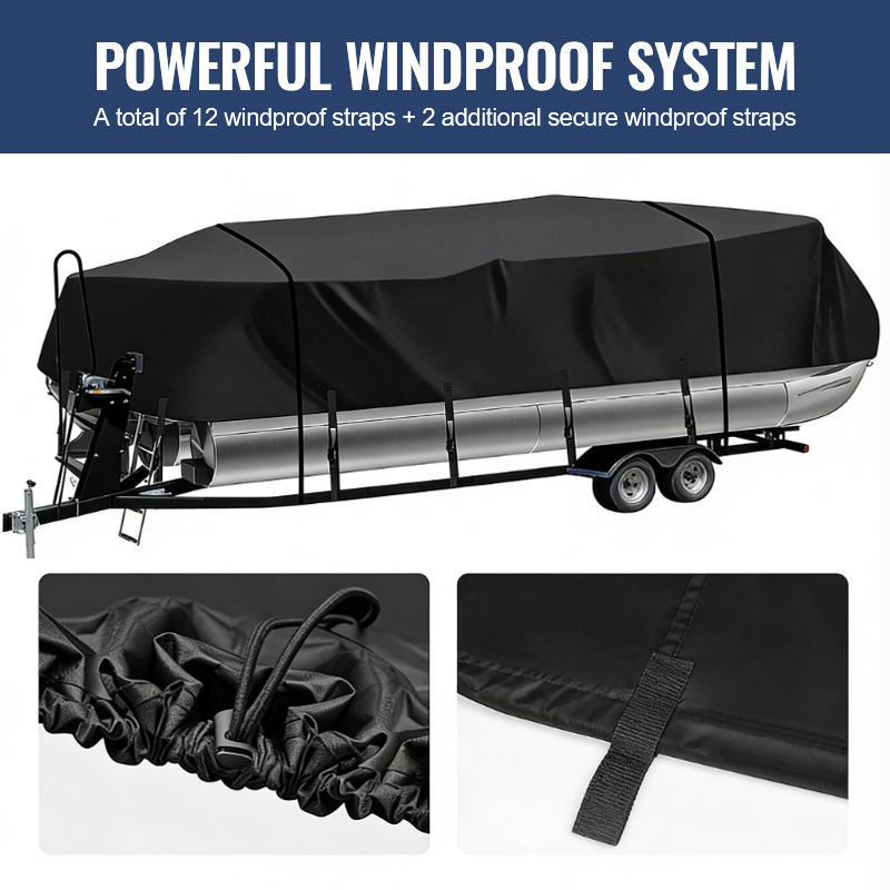 Oxford Waterproof Boat Cover L - огляд і ціна Fishing Boat Cover