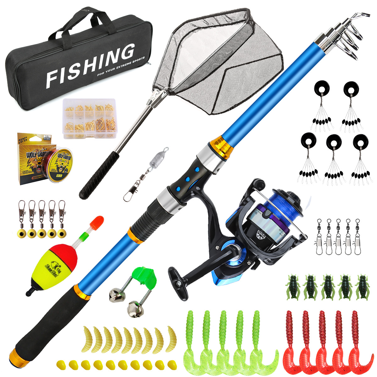 2.1-3.6M Telescopic Glass Fibe - огляд і ціна Fishing Boat Oar