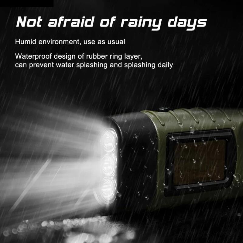 Hand Crank Solar Powered Recha - огляд і ціна Fishing Boat Navigation Light